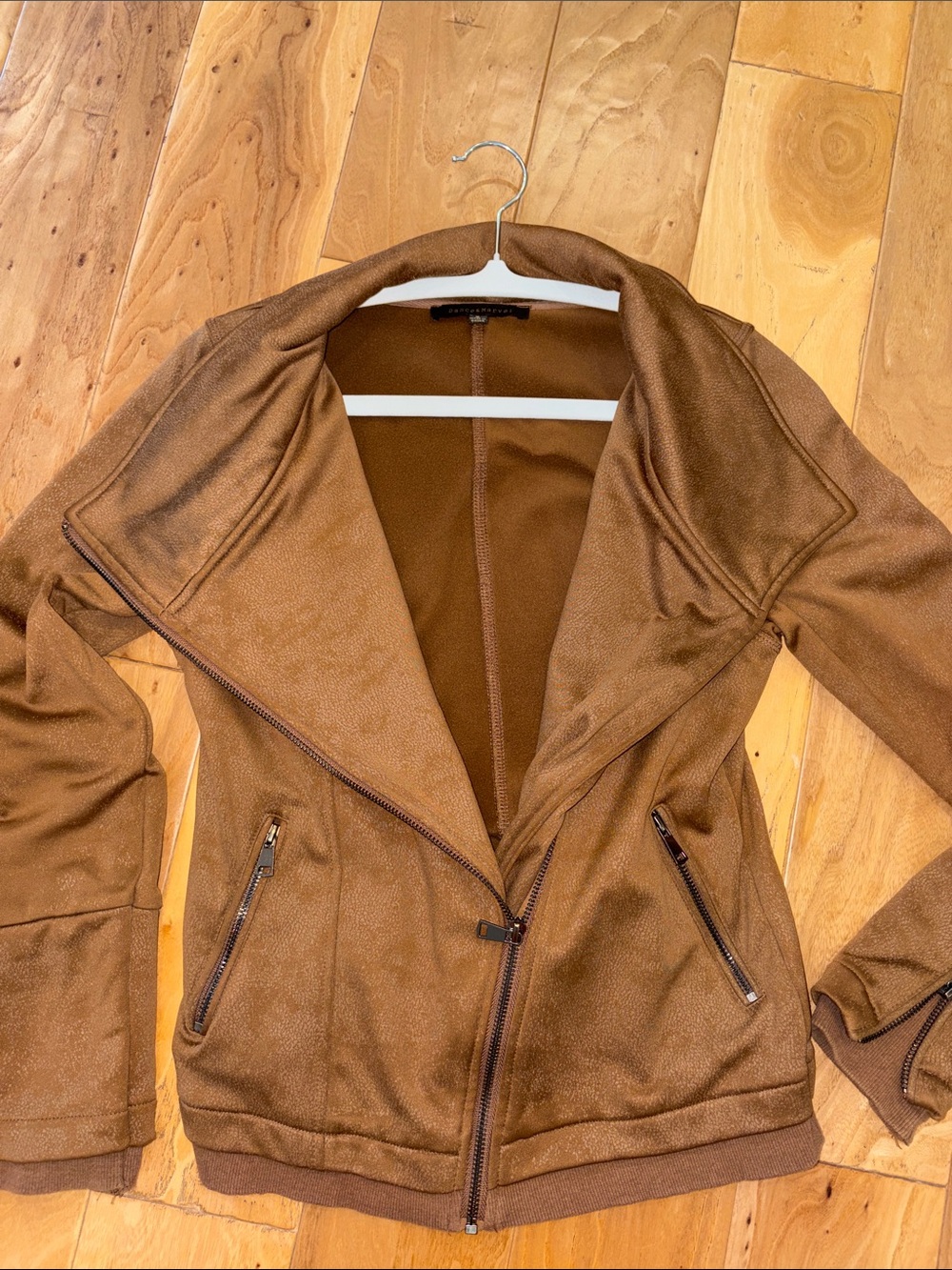 Faux Leather Moto Jacket - Picture 3 of 8